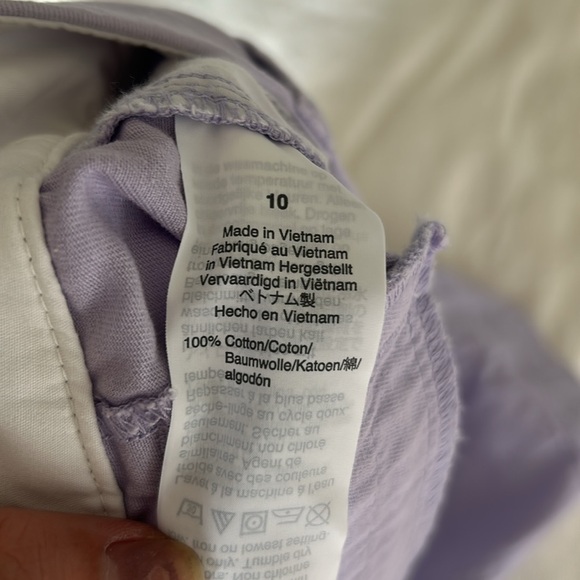 Like new J. Crew shorts in lilac color - Picture 3 of 6